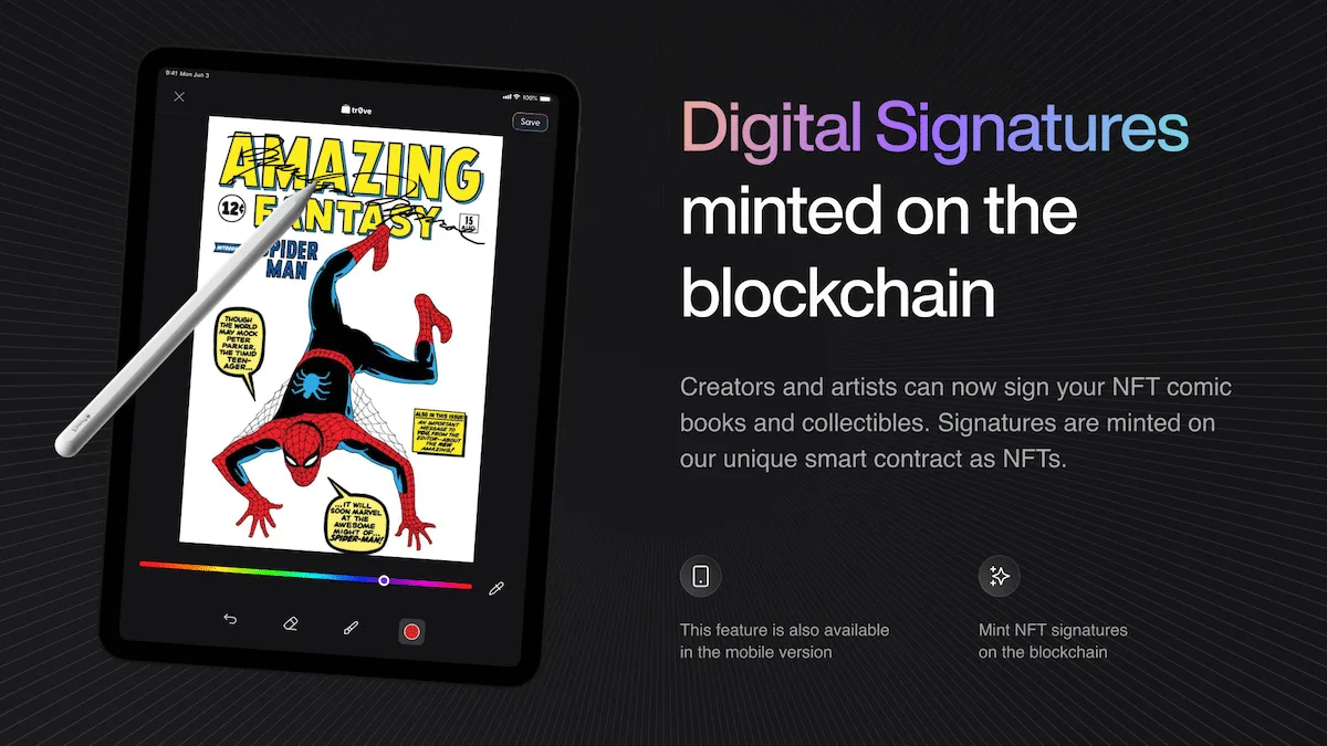 Innovative Digital Signatures and Ownership - Trove