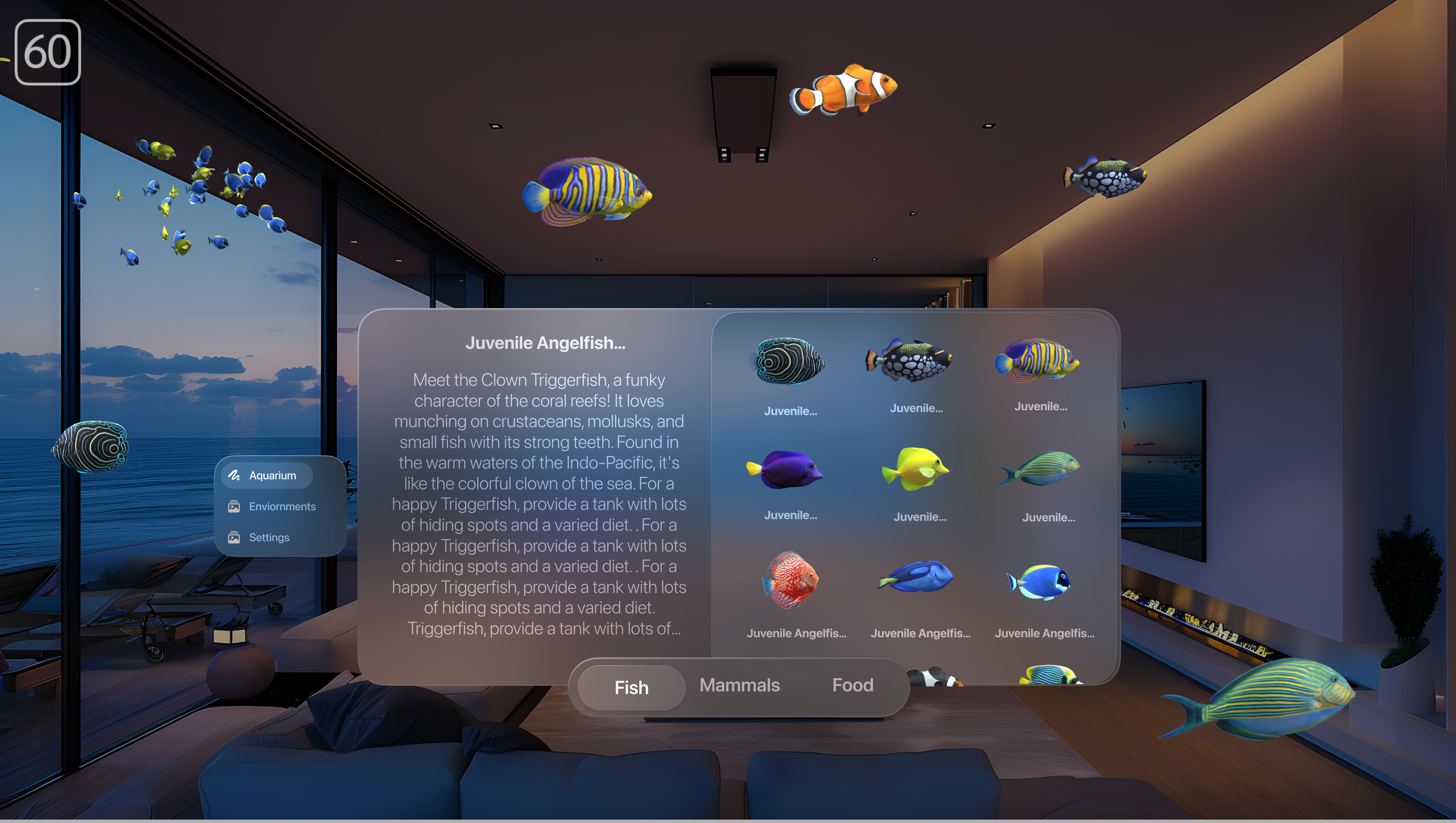 aquarium adventures on apple vision pro