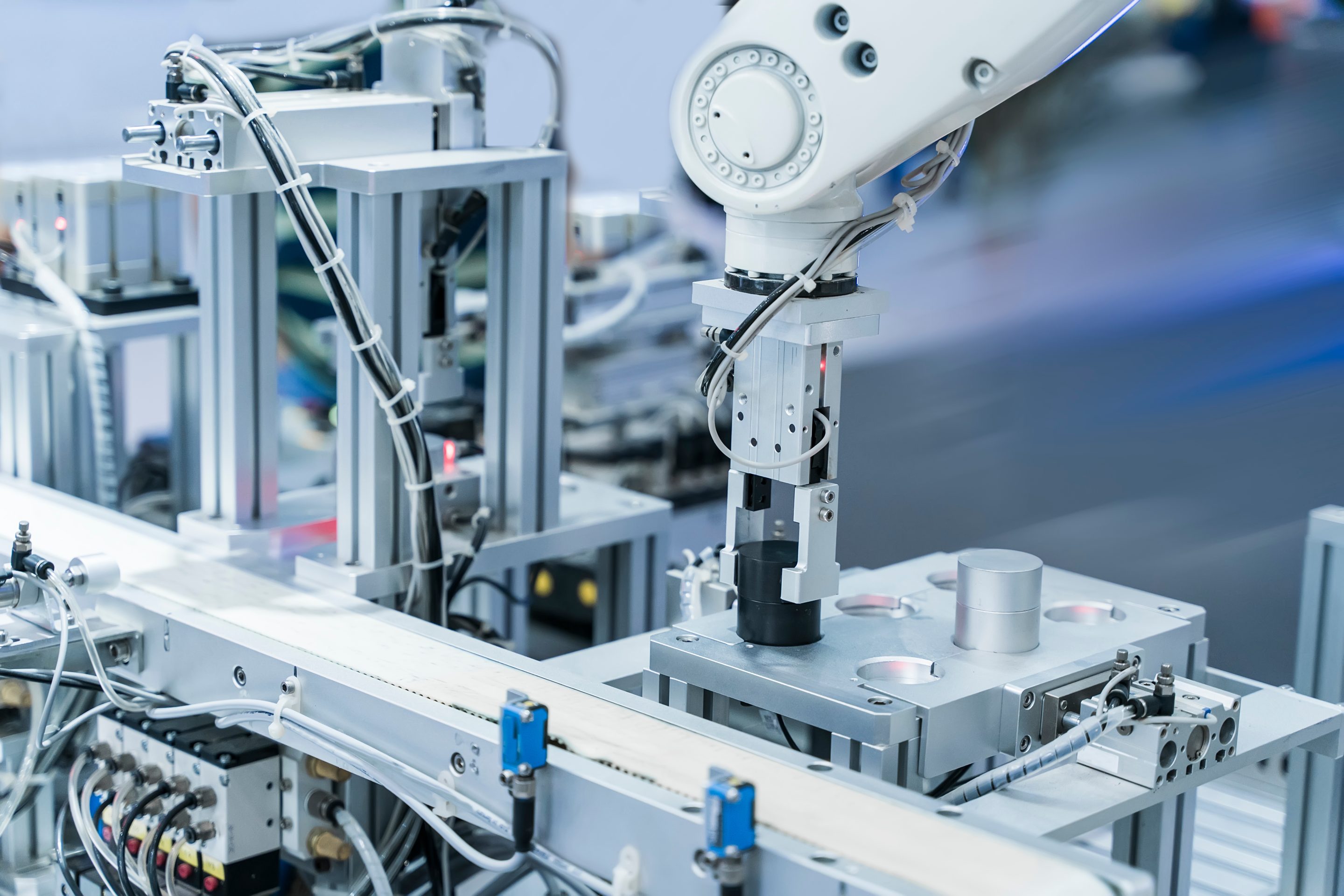 automatic machine tool in industrial manufacture factory,Smart factory