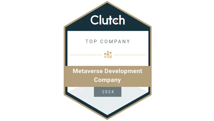 Clutch Top Metaverse Development Company badge