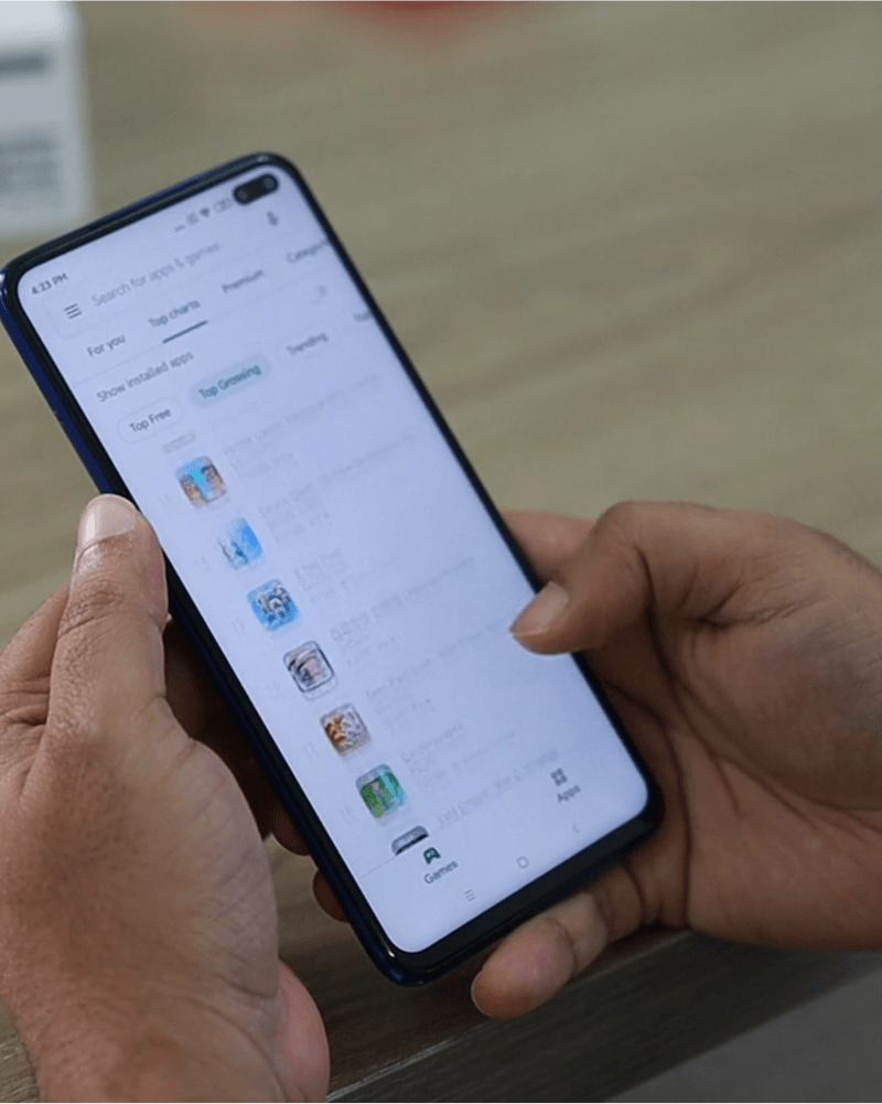 a mobie phone