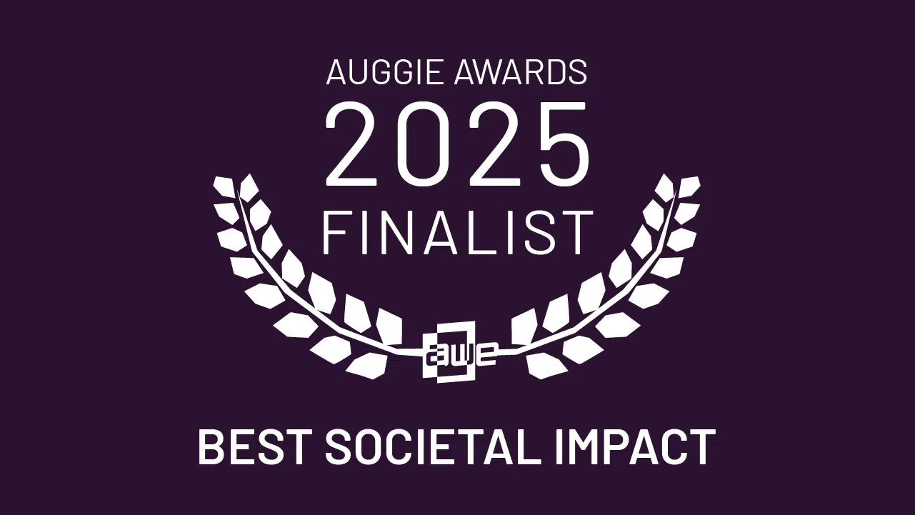 Frame Sixty's Vision Pro Sign Language Translator nominated for Auggie Awards 2025