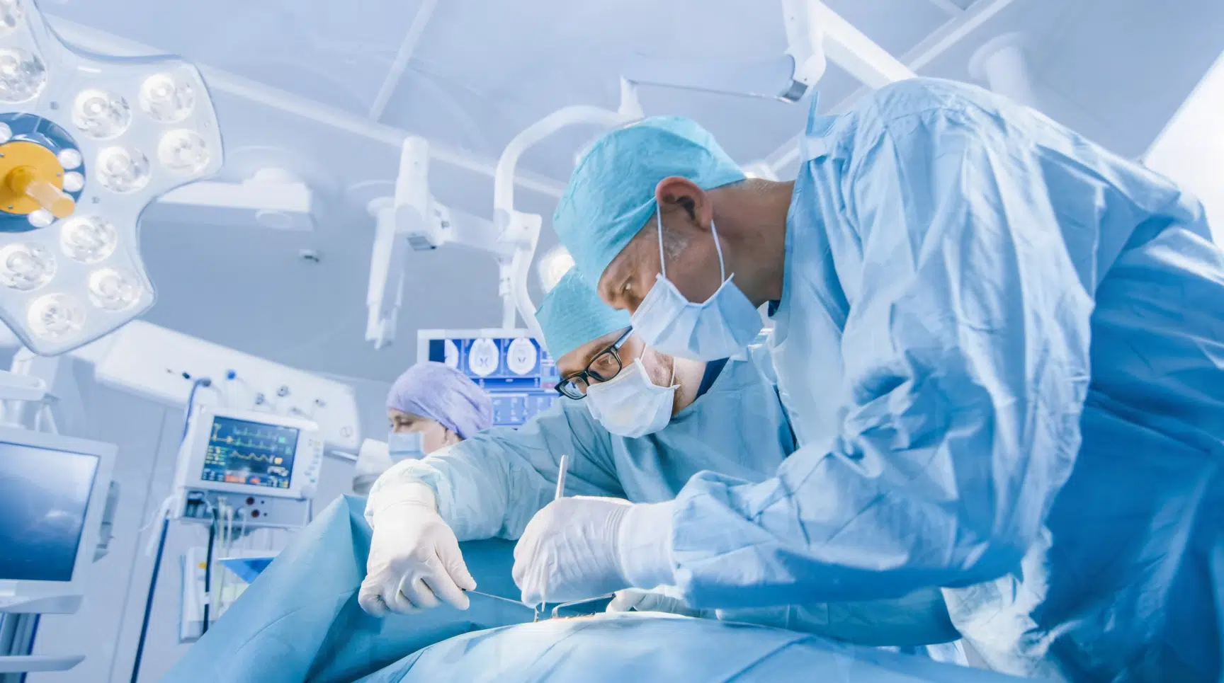 doctors during surgery
