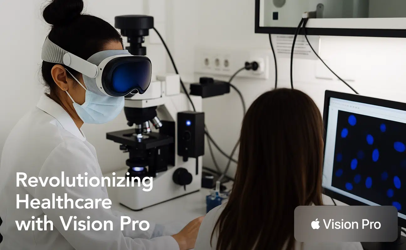 Researchers working with Apple Vision Pro