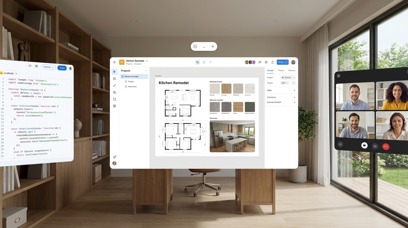 first person view inside a samsung galaxy xr