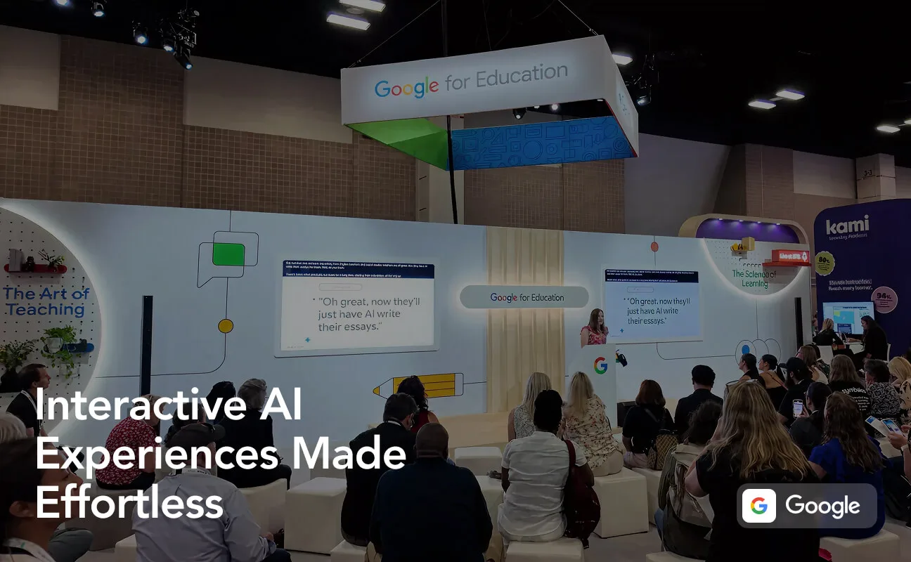 a google education booth