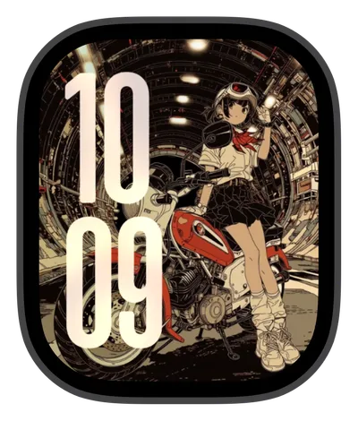 Cyberpunk Apple Watch faces by Watch Lux