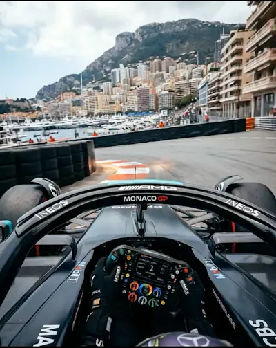 Monaco Race animated Apple Watch face artwork
