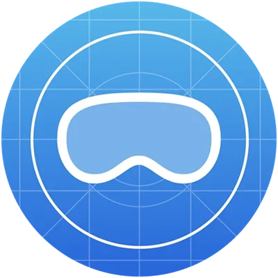 Vision Hacks headset badge
