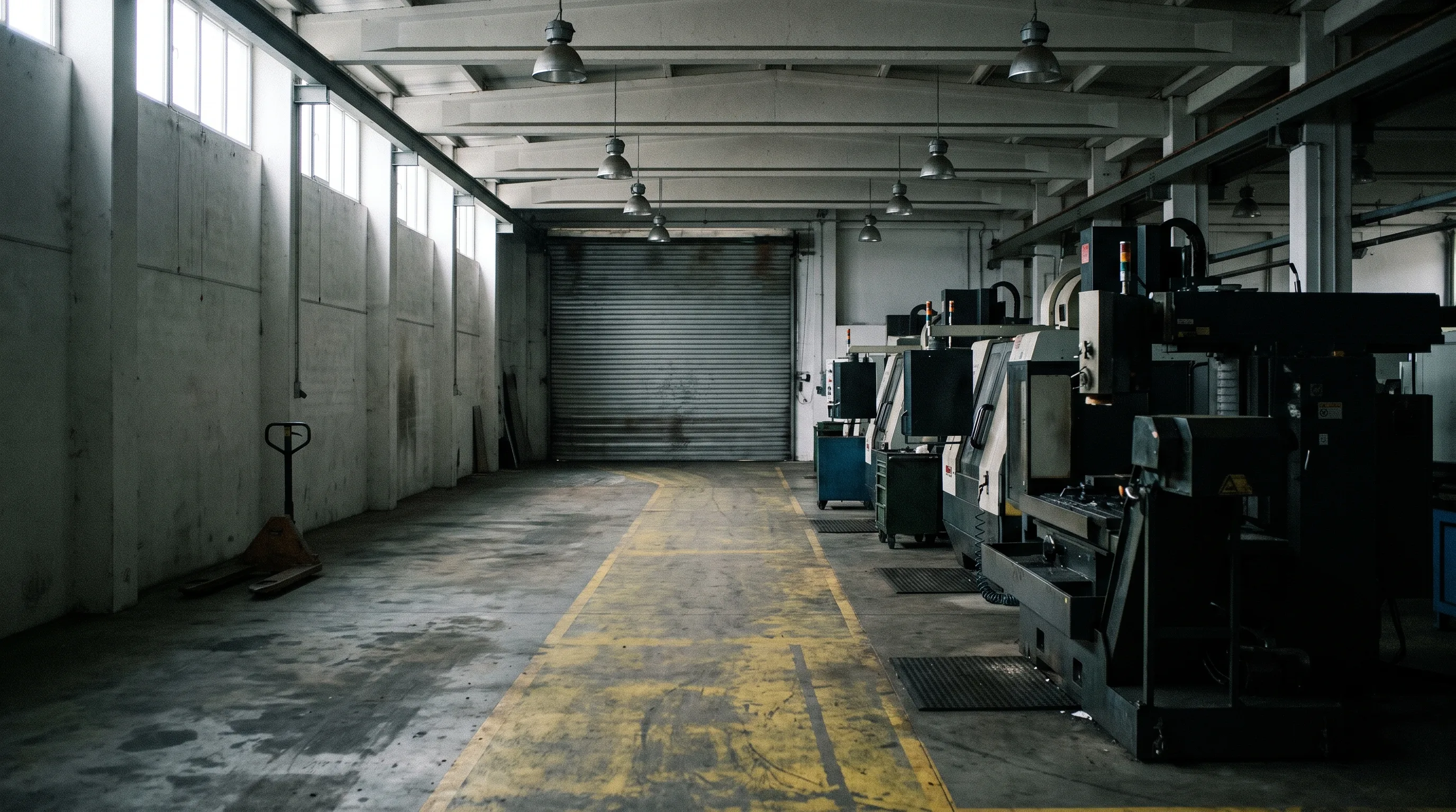 Production line idle and powered down for training — the cost of practicing on real machines
