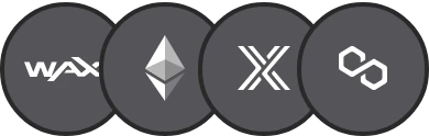 WAX, Ethereum, Immutable X and Polygon
